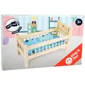 Produktbild: Legler Puppenhausmöbel Puppenbett, natur