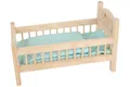 Produktbild: Legler 9601 Puppenbett aus Holz 26 x 44 cm mit Bettwäsche