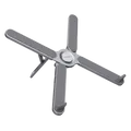 Produktbild: Trust Macy Klappbarer Laptop-Ständer aus Aluminium, Grau #30553854