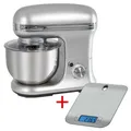 Produktbild: PROFICOOK Knetmaschine PC-KM 1222 W si/eds Küchenmaschine 501222 Knetmaschine