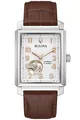 Produktbild: BULOVA Herrenuhr Automatik Sutton Braun/Roségoldfarben 96A268