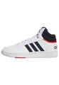 Produktbild: adidas Herren Hoops 3.0 Mid Lifestyle Basketball Classic Vintage Shoes, Cloud White / Legend Ink / Vivid Red, 46 2/3 EU