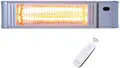 Produktbild: Vasner Heizstrahler Wand / Decke, silber, Teras X20, 2000 W, abgerundetes Design