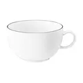 Produktbild: Seltmann Weiden Tasse  Lido Black Line ¦ weiß ¦ Porzellan