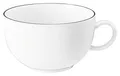 Produktbild: Seltmann LIDO Cappuccinotasse Kaffeetasse Tasse ohne Unterteller Porzellan Weiß