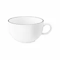 Produktbild: Seltmann Weiden Lido Milchkaffeetasse Kaffeetasse Kaffee Tasse Black Line 400 ml