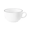 Produktbild: Seltmann Weiden LIDO Black Line 10826 Milchkaffeetasse 0,35 Liter 6 Stück
