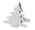 Produktbild: EDZARD Serviettenring Tannenbaum, 4er-Set, Tannen-Motiv, edel versilbert mit Anlaufschutz, H 4 cm