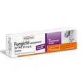 Produktbild: Fungizid-ratiopharm EXTRA Creme – Schnelle Behandlung von Pilzinfektionen der Haut wie z. B. Fußpilz, 30 g