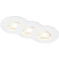 Produktbild: Briloner LED Bad Einbaustrahler IP44 Warmweißes Licht Weiß