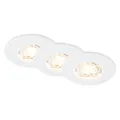 Produktbild: Briloner LED-Einbauleuchten Kulana Mini 3er Set Mini 3,6W 350lm weiß