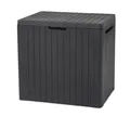 Produktbild: Gartenkiste aus Kunststoff, 113 l, schwarz