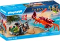 Produktbild: Playmobil® Kampf gegen die Riesenkrabbe (71532), Pirates Konstruktions-Spielset, (26 St), Made in Europe