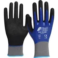 Produktbild: Nitras 3550 Oil Grip Nitrilhandschuhe vollbeschichtet Nylonhandschuhe, Grösse:11 (11) (62126325)