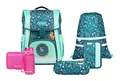 Produktbild: McNeill Bravo Schoolbag Set 9-teilig Schulranzen Deary petrol mint Neu