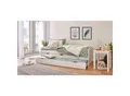 Produktbild: Mid.you Ausziehbett Interlink Ulli, Weiß, Holz, Holzwerkstoff, Kiefer, massiv, 90x190 cm, Lattenrost, mit Schubkästen,nicht verstellbar, Kinder- & Jugendzimmer, Kindermöbel, Kinderbetten, Ausziehbetten