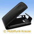 Produktbild: Flip Case Etui Handytasche Tasche Hülle f. Samsung GT-S6102 / S6102 (Schwarz)