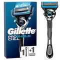 Produktbild: Gillette ProShield Chill Nassrasierer Herren, Rasierer + 1 Rasierklinge mit 5-fach Klinge, Geschenk für Männer