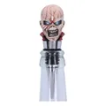 Produktbild: Nemesis Now Offizielles Lizenzprodukt Iron Maiden The Trooper, Flaschenverschluss, silberfarben, 10 cm