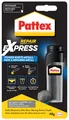 Produktbild: Pattex Powerknete Repair Express Metall, metallfarbene Modelliermasse zum Kle...