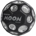 Produktbild: Waboba Dark Side of Moon – Springender Gummiball – Patentiertes Original-Design Ballkrater Erzeugen beim Aufprall EIN knallendes Geräusch – Leicht Greifbar – Flummies für Kinder - Silber - 65mm