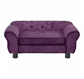 Produktbild: vidaXL Tierbett, Hundesofa Burgunderrot 72x45x30 cm Plüsch
