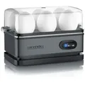 Produktbild: Arendo Eierkocher 6-fach, 400 W, Edelstahl, Warmhaltefunktion, Härtegrad einstellbar, für 6 Eier, grau