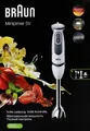 Produktbild: Braun Stabmixer-Set 1000 Watt Edelstahl Zerkleinerer Multi Quick 5V MQ 5237WH
