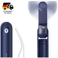 Produktbild: JISULIFE Handventilator 3 in 1 mit Powerbank und Taschenlampe, Blau, 2000 mAh