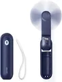 Produktbild: JISULIFE Handventilator F8-P, Tragbarer Mini-Ventilator mit Powerbank, Blau