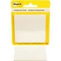 Produktbild: Post-it Haftnotizen Transparent Notes, transparent, 73 x 73mm, selbstklebend, 36 Blatt