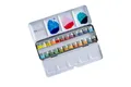 Produktbild: Winsor & Newton : Professional Watercolour : Lightweight Metal Sketchers Box Set : 24 Half Pans