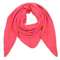 Produktbild: MIRROSI Dreieckstuch Damen – Kuscheliger Dreiecksschal 190x80 cm im Leo-Leopard Muster, Trendiges LEO-Design, Weich & Wärmend (Leo zweifarbig: Pink)
