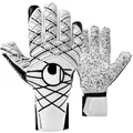 Produktbild: uhlsport Supergrip+ HN Fußball Torwarthandschuhe High-Level Torhüter-Handschuhe - modernes Design und Supergrip, 11, weiß/schwarz