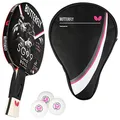 Produktbild: Butterfly Timo Boll SG99 Tischtennisschläger + Tischtennishülle Drive Case + 3*** ITTF R40+ Tischtennisbälle | Tischtennisschlägerset | Tischtennis Profi Set