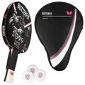 Produktbild: Butterfly Tischtennisschläger 1x Timo Boll SG99 + Drive Case 1 + Bälle, Tischtennis Schläger Set Tischtennisset Table Tennis Bat Racket