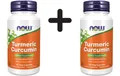 Produktbild: 2 x NOW Foods Curcumin - 60 vcaps (457,92 EUR/kg)