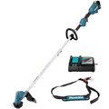 Produktbild: Makita Rasentrimmer DUR192LRT1, Akku, 18V/5,0Ah, 2-teiliger Stiel, Schneidkopf: 2 Faden