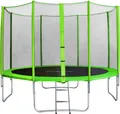 Produktbild: SixJump 3,70 M Gartentrampolin Grün TG370/1719