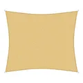 Produktbild: sunprotect 12020 Professional Sonnensegel, 6 x 5,5 m, Rechteck, Wind- & wasserdurchlässig, beige