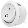 Produktbild: AE13180 Kippschalter 230v Round Strom 6, 10A Versorgungsspannung 230V~ Weiß