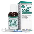 Produktbild: alfavet RodiCare Immun, Immunstärkung für Kaninchen, Meerschweinchen und Kleinnager, Ergänzungsfuttermittel, 15ml, Dosierspritze