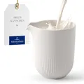 Produktbild: Villeroy & Boch – Afina Milchkännchen 170 ml Weiß, Spülmaschinenfest, Mikrowellensicher, Milchkanne, Kaffeezubehör, Krug Keramik, Sauciere, Geschirr, Premium Porzellan