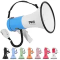 Produktbild: Pyle 50W Megafon mit Sirene & Mikrofon, Tragbar, Handmikrofon, 200m Reichweite Lautsprecher für Outdoor, Sport & Sicherheit Modellvarianten mit AUX/Recorder verfügbar