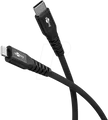 Produktbild: GOOBAY 74514 - Sync- & Ladekabel, USB-C -> Lightning, 60 W, 0.5 m, Textil, schw