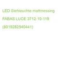 Produktbild: LED Stehleuchte mattmessing FABAS LUCE 3712-10-119 (8019282540441)
