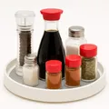 Produktbild: Lazy Susan Drehteller Kühlschrank Organizer 30cm Küchen Gewürzregal Gewürz Organizer, 360 Grad Küche Drehbarer, Drehbares Organizer für Schrank Unterschrank Waschbecken Schminktisch