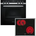 Produktbild: Siemens Einbau-Herd-Set, EA64RGNA1E + HE517BBS3, Einbau-Herd, Elektro-Kochfeld EQ521KB11