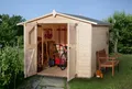 Produktbild: Gerätehaus Satteldach 19 mm 316 254x250 cm Weka