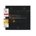 Produktbild: Exquisit Einbaubackofen EBE255-U-020 schwarz | 59,0 l Garraum | Umluft